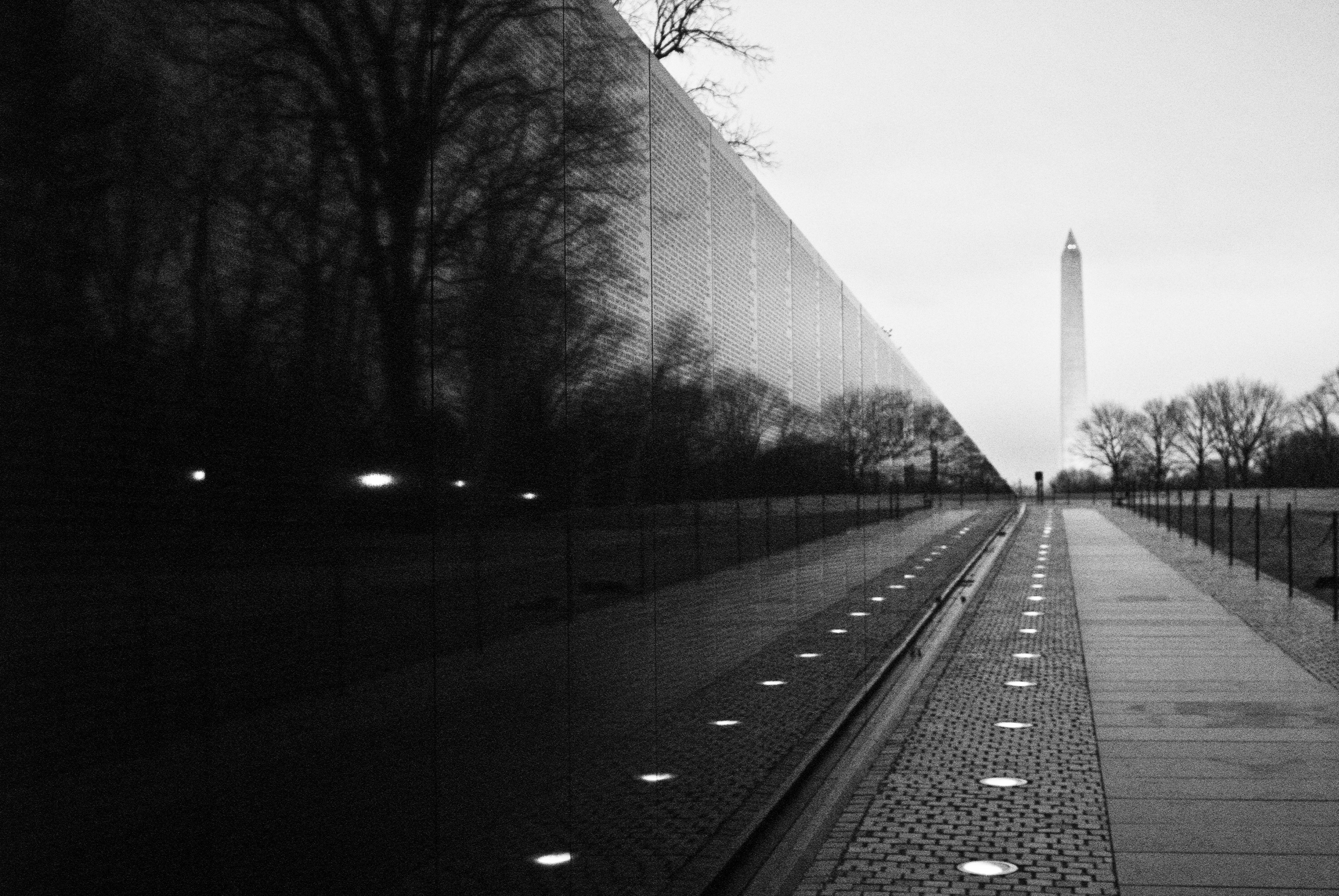 Vietnam Veterans Memorial at dawn, Washington D.C.